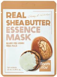Farmstay Real Shea Butter Essence Mask - Mască de Pânză Smoothing cu Unt de Shea 1buc/23ml Masca de fata
