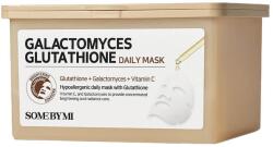 Some By Mi Galactomyces Glutathione Daily Mask - Set de măști de voal pentru strălucire cu Galactomyces 30buc Masca de fata