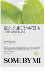 Some By Mi Real Super Matcha Pore Care Mask - Mască de Țesut de Strângere a Porilor cu Extract de Ceai Matcha 1buc/20ml Masca de fata