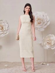 Shein Szövetséges, Fodros MIDI Ruha (xs) (515635)