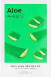 Missha Airy Fit Sheet Mask - Aloe - Mască Hidratantă cu Aloe 19g Masca de fata