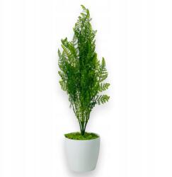 Inspiruj Művirág cserépben, Ciprus Tuja, műfenyő irodába, 75 cm (HD00539)