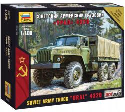 Zvezda Wargames (hw) katonai 7417 Ural teherautó (1: 100) (7417)