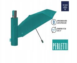 Perletti Teljesen automata összecsukható esernyő zöld, 96026-03