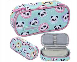 Astra Egyrekeszes tolltartó tok AstraBAG Minty Pandas, AC6, 503025011 (503025011)