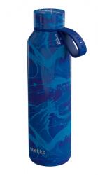 QUOKKA Solid, rozsdamentes acél kulacs termosz hullámos hurokkal, 630ml, 40169 (40169)