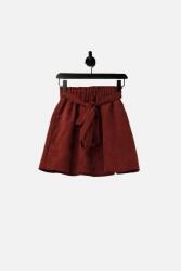 Shein Barna Kordbársony Mini Szoknya (xs) (586664)