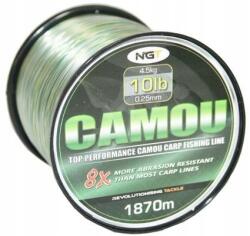 NGT Pontyozó zsinór fenekező horgászathoz 0, 25 Camo Ngt (FL-CAMO-10LB-1870M)