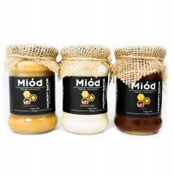 Malinowy Bartnik Méz Készlet Hajdina, Repce, Erdei 3 x 400g 2025-ös Gyűjtés