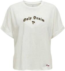 ONLY Тениска onlpamela s/s fold up tee cs jrs
