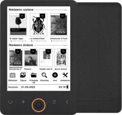 Bemi Cognita Bemi olvasó /6" Carta képernyő/ 8GB/ microSD/ pdf reflow/ fekete (BRCGABK)