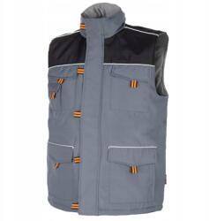ART.MAS Ujjatlan Melegítő Prof Top bélelt mellény Prof-top grey 3XL (5902869737743)