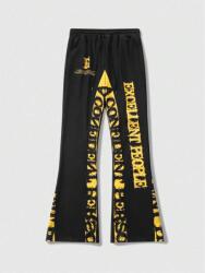 Shein Fekete Harang Mintás Nadrág (L) (575900)