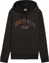 PUMA Női Pulóver Puma Ess+ Logo Lab Hoodie Fl Fekete 682987 01, XL (4067979964371)