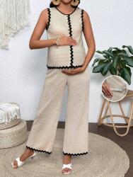 Shein Texturált Blúz Nadrág Szett (s)