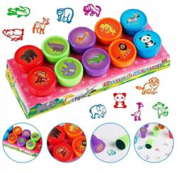 Pecsétek Gyerekeknek Állatkert Állatos Kis Méretű 10 Db R15 (MX-159A)