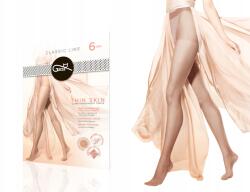 Gatta matt Thin Skin harisnyanadrág, 6 den, visone 2-S (00030T000)