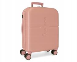 Pepe Jeans Highlight Rosa Claro, Abs utazóbőrönd, 55x40x20cm, 37L, (kicsi (7688624)