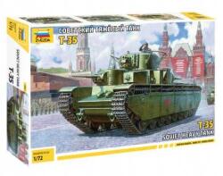 Zvezda 5061-es modellű tankkészlet Szovjet nehéz tank T-35 (1: 72) (4600327050618)