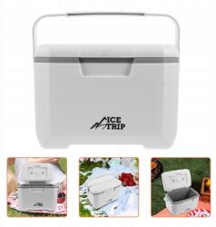  Kis hűtőszekrény turisztikai patronokhoz, hordozható, 6 literes, tágas, praktikus