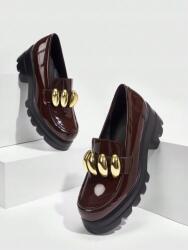 Shein Barna Díszített Papucs (39) (598460)