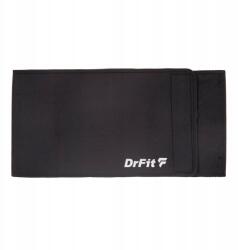 DrFit Neoprén hátstabilizátor öv edzéshez univerzális fekete (PAS NEOPRENOWY STABILIZATOR PLECÓW FITNESS)
