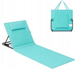SONGMICS Kerti napozóágy 4 pozíciós háttámlával, tengerkék (GCB151C01)