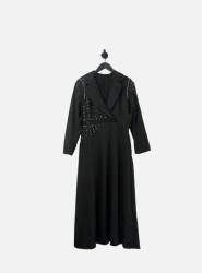 Shein Fekete Strasszos Maxi Ruha (M) (483394)
