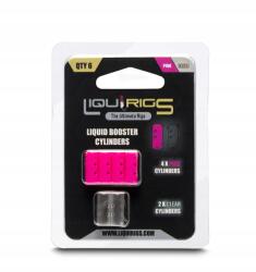 Liquirigs Liquid Zig Booster kapszulák, rózsaszín és átlátszó 4+2 db (5065011458139)
