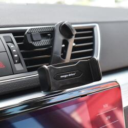 Mega Drive Suport telefon auto extensibil 55-83 mm cu prindere in grila de ventilatie MEGA DRIVE 02805