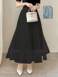  Friful Fekete Mintás Szoknya (XL)