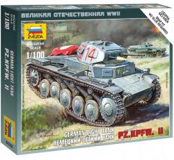 Zvezda Wargames (II. világháború) tank 6102 Német Panzer II (1: 100) (4600327061027)