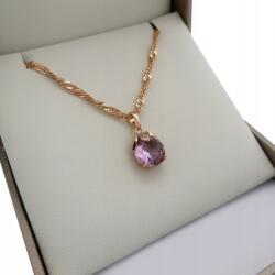 Golden Celebrity Arany Kristály Nyaklánc 55CM 3MM 18K Garancia