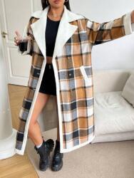 Shein Kétsoros Kockás Kabát (4XL)