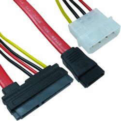  Cablu Sata6 Sata2 Date+alimentare Cu Conector Combinat
