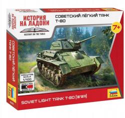 Zvezda Háborús játékok (II. világháború) tank 6295 T-80 (II. világháború) (1: 100) (4600327062956)