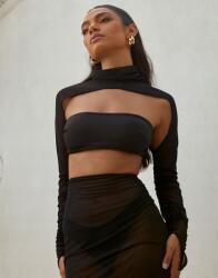 EGO Fekete Ujjatlan Felső (38) (348390)