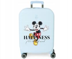 Joumma Bags Abs utazóbőrönd Mickey Mouse Happines Turquesa, 55x40x20cm, 37L, kicsi (3669121)