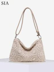 Shein Bézs Áttört Kézitáska