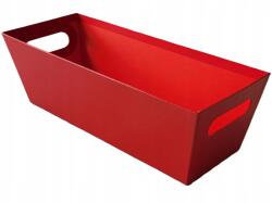 Vipolimex Díszdoboz nyitott piros 36cm x 13cm (W2033/1)