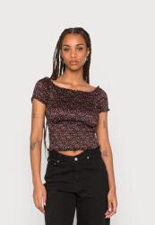 JDY Fekete Virágmintás Top (L) (484797)