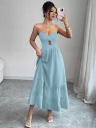 Shein Kék Kivágós Maxi Ruha (XL)