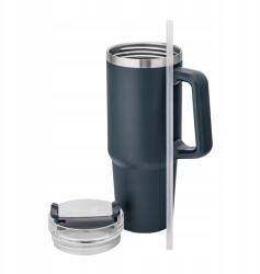 Decortrend Thermo Bögre Kulacs Thermo Palack Autóhoz Szívószállal 880 ML (027304 BIDON BUTELKA TERMICZNA)