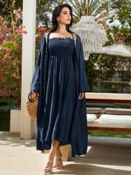 Shein Tengerészkék Ruha És Ruha Szett (XL)