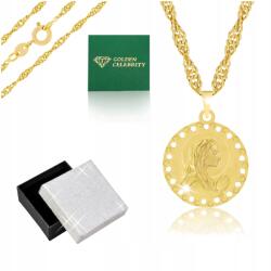 Golden Celebrity Arany Női Nyaklánc Medál 18K Dedikálás A Feleség Anyukájának