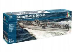 Italeri 5625-ös modellkészlet - Schnellboot S-26/S-38 (1: 35)