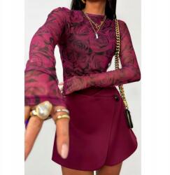  LaMilla gombos rövidnadrág, bordó, M