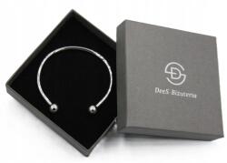  Merev karkötő golyókkal Ezüst 925