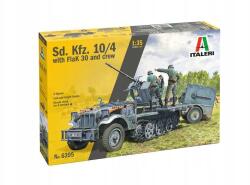 Italeri 6395-ös katonai modellkészlet Sd. Kfz 10/4 Flak 30-zal és legénységgel (1: 35) (8001283063951)