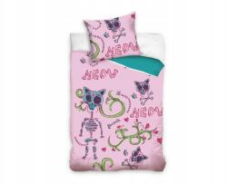 Carbotex Megfordítható pamut ágynemű Macskacsont, 140/200+70/80 (cat)